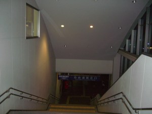 明るくなった自由通路