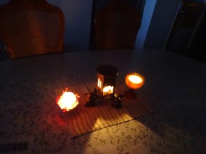 我が家でのライトダウン