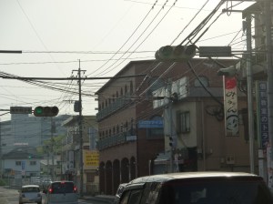 信号判別が困難な南本町２号信号機