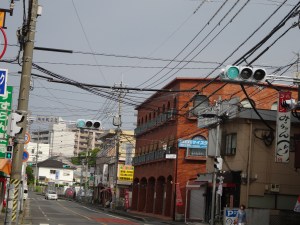 ＬＥＤ灯に交換された南本町２号信号機