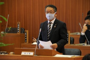 令和２年９月１４日（月）一般質問に立つ
